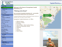 Tablet Screenshot of captaintommy.com
